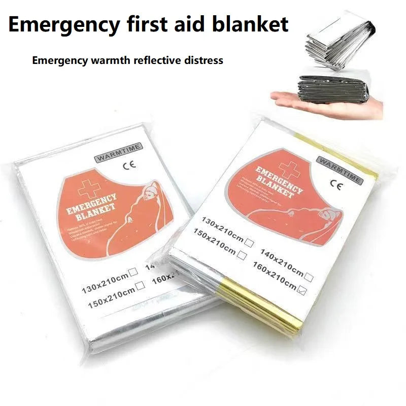 Emergency Thermal Survival Blanket Windproof Waterproof