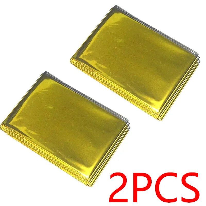 Emergency Thermal Survival Blanket Windproof Waterproof