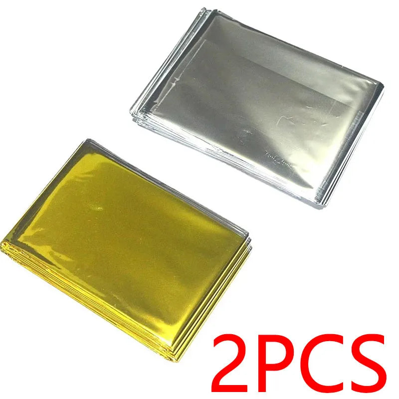 Emergency Thermal Survival Blanket Windproof Waterproof
